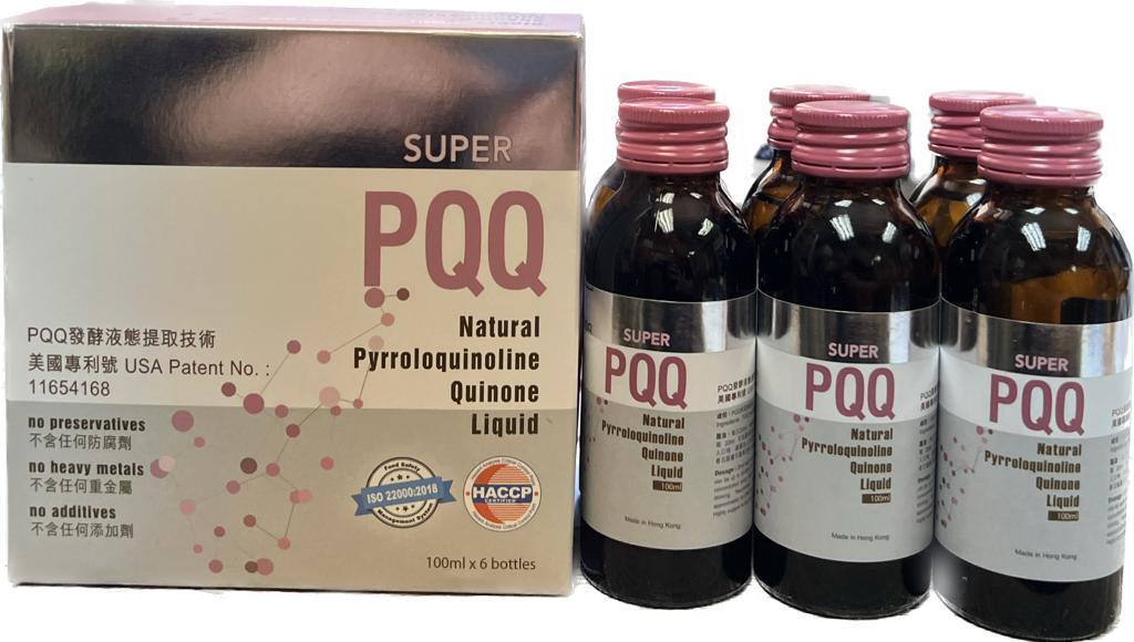 Super PQQ 天然吡咯喹啉醌液體(一盒六支)